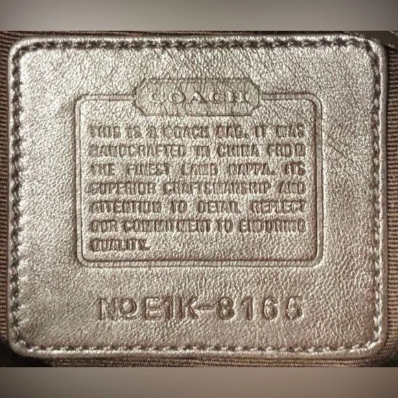 Vintage Coach Ashton Napa Lambskin Shoulder Bag - Picture 6 of 14